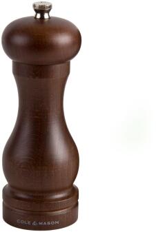 Cole & Mason Forest Capstan Pfeffermühle 16,5 cm ungefüllt Holz