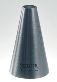 Städter Lochtülle 10 mm groß aus Edelstahl Inox