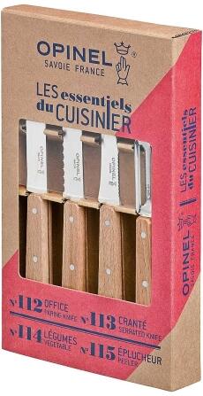 Opinel Küchenmesser-Set, 4-teilig