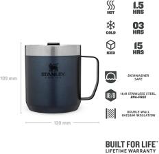 Stanley Camp Mug 0,35l, blau