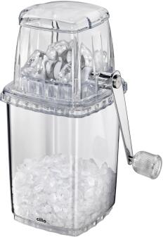 cilio Ice Crusher Basic Handkurbel Eiscrusher mit Behälter