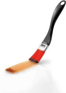 GEFU Küchenpinsel BECKY Backpinsel mit rotem Griff und Borsten