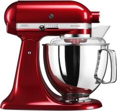 KitchenAid Küchenmaschine ARTISAN 175PS in liebesapfelrot mit Fleischwolf aus Metall