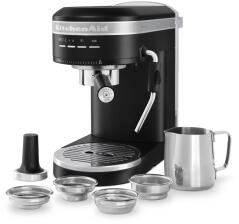 KitchenAid Halbautomatische Espressomaschine ARTISAN in gusseisen schwarz