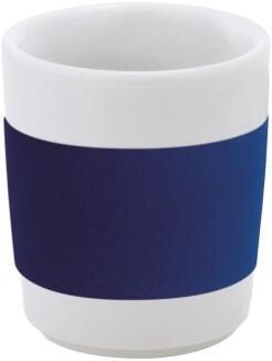 Kahla touch Mini-Becher 0,09 l royal blue weiß-blau