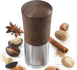 Zassenhaus Muskat- / Gew&uuml;rzm&uuml;hle DUO in Nussbaum
