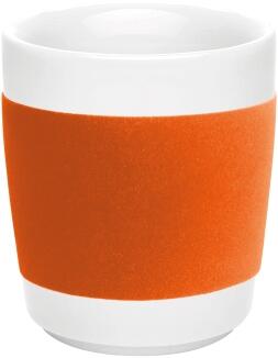 Kahla touch! Midi-Becher 0,28 l sunset orange Porzellanbecher