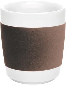 Kahla touch Midi-Becher 0,28 l warm gray Keramikbecher