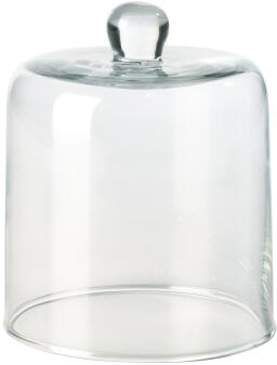 ASA Glasglocke grande, transparente Kuchenhaube aus Glas mit Knauf