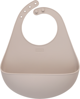 Lurch Lätzchen LITTLE LURCH in warm grey