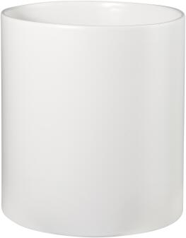 ASA Übertopf Haruko weiß matt zylindrisch Keramik