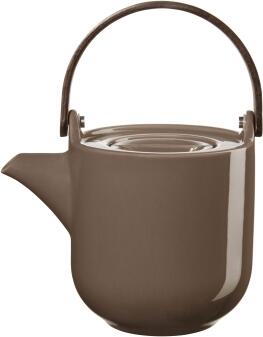 ASA coppa kaori Teekanne klein mit Holzgriff braun