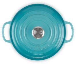 Le Creuset Bräter Signature rund in karibik