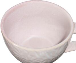 Leonardo Keramiktasse MATERA 290 ml rosé, 4er-Set