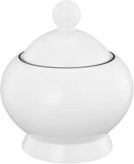 Seltmann Weiden Lido Zuckerdose 0,25 l, Black Line