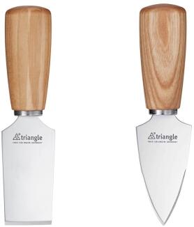 triangle Parmesanmesser-Set Soul Esche mit zwei Käsemessern