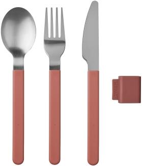 Mepal Besteckset SILUETA 3-teilig in vivid mauve