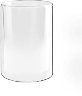 ASA Longdrinkglas opal groß transparentes Trinkglas für Cocktails