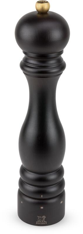 Peugeot Paris Pfeffermühle chocolat justierbarer Mahlgrad schwarz Holz