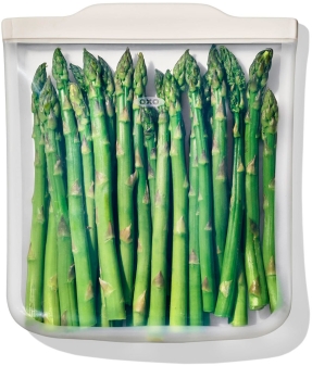 OXO Good Grips Wiederverwendbarer Silikonbeutel Halbbeutel 1,8 l