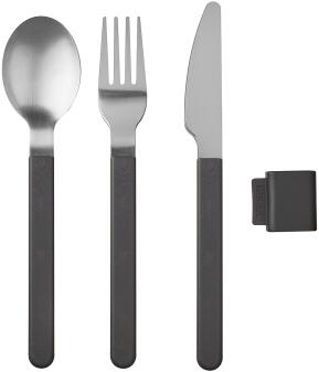 Mepal Besteckset SILUETA 3-teilig in nordic black