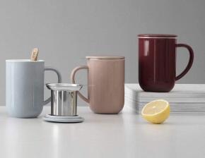 Viva Scandinavia Teepott Minima Balance mit Filter, wei&szlig;