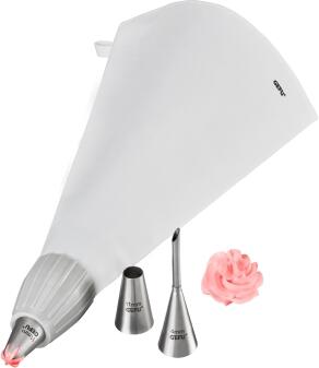 GEFU Spritzbeutel-Set DECORE, 5 tlg.