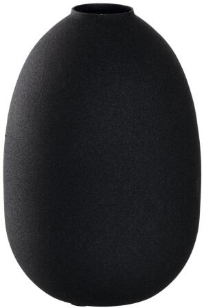 Leonardo Vase CASOLARE 19 cm schwarz Metall