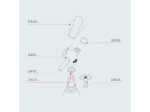 iSi Ersatz-Messrohr mit O-Ring für iSi Soda Siphon