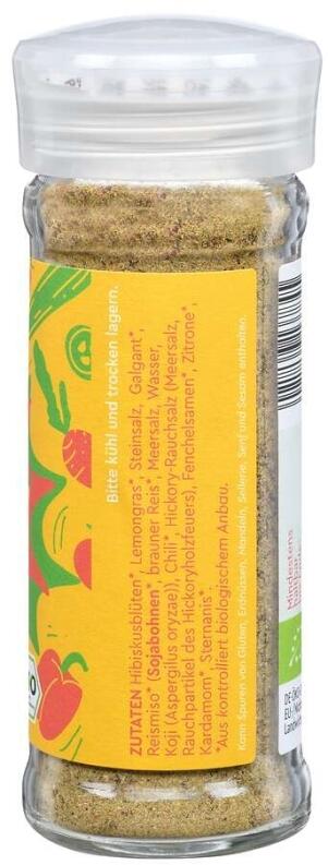 Herbaria Veggie Kick Glas-Streuer Gewürzmischung im Streuer
