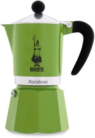 Bialetti Espressokocher Rainbow grün