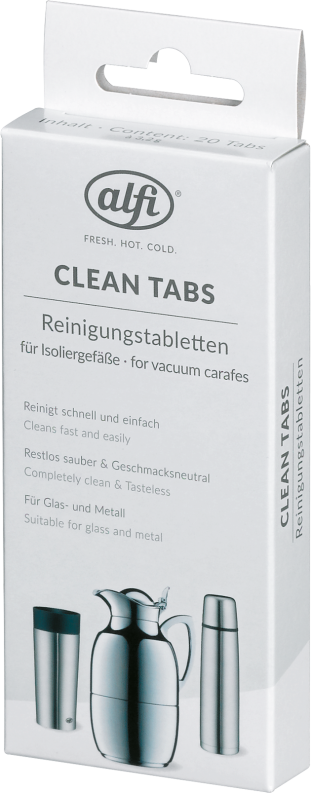 alfi clean Tabs Reinigungstabletten für Isolierkannen und Thermoskannen