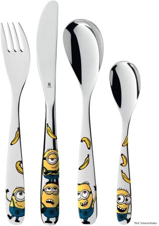 WMF Minions Kinderbesteck Set 4-teilig