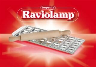 Imperia Ravioliform Ravioli Classici mit Teigrolle für 12 Stk.