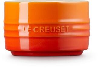 Le Creuset Förmchen, stapelbar in ofenrot