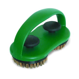 Big Green Egg doppelter Grillrost-Schrubber mit Palmyra