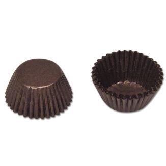 Städter Papierform Braun Ø 2,4/3,4 cm / H 1,8 cm Braun für Muffin-Kon 100 Stück