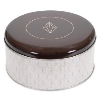 Städter Gebäckdose Vanilla Diamonds Ø 22 x 9,5 cm Bunt Rund