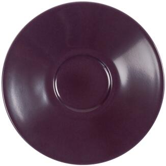 Eschenbach Porzellan Untertasse 14,5 cm pflaume rund glänzend