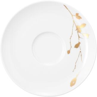 Seltmann Weiden Liberty Kombi-Untertasse groß 16,5 cm, Golden Rose Hip