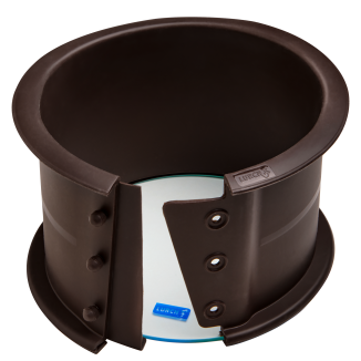 Lurch Flexiform Springform 15 cm braun Backform Silikon