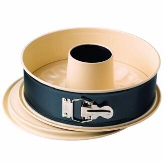 Kaiser Springform Home mit Rohrboden, Gugelhupf Backform antihaft