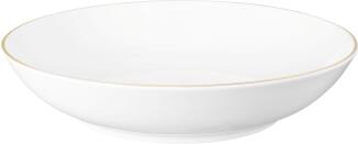 Seltmann Weiden Liberty Suppenteller 21 cm rund Goldrand