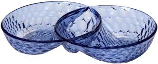 Guzzini Vorspeisenplatte Vanity in denim blau
