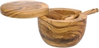 Bérard Salzbehälter mit Deckel und Löffel