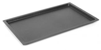 AMT Gastroguss Gastronorm GN 1/1 Backblech rechteckig schwarz