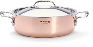 de Buyer Kupfer-Schmorkasserolle Prima Matera für Induktion