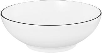 Seltmann Weiden Lido Dessertschale rund 15 cm, Black Line