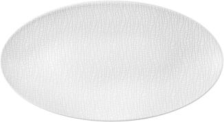 Seltmann Weiden Life Servierplatte oval 33x18 cm, Fashion luxury white