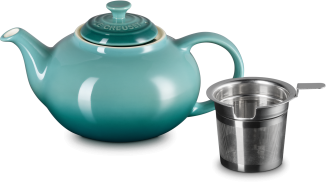 Le Creuset Teekanne mit Sieb in bleu riviera
